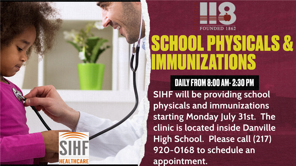  School physicals and immunizations